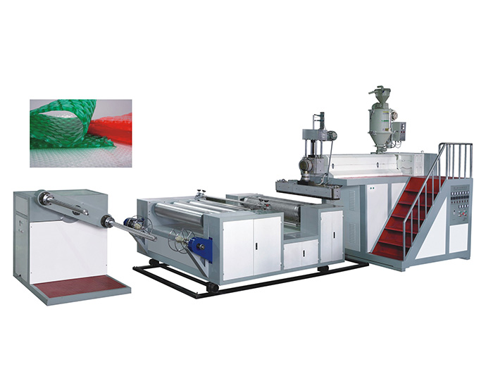 Single Layer Co-extrusion Air Bubble Film Making Machine